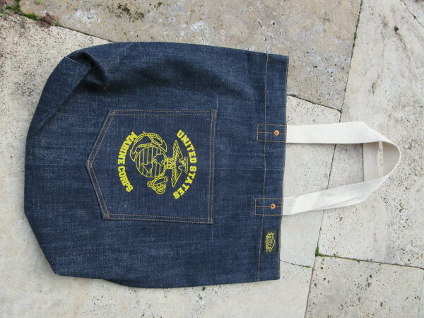 Jeans Tasche United States Marine Corps USMC Insignia Denim Bag