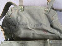 French Army Canvas Schultertasche Indochina 1950s Messenger Bag