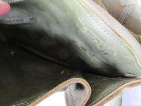 French Army Canvas Schultertasche Indochina 1950s Messenger Bag