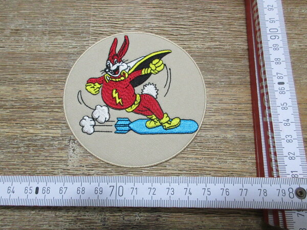 Patch US Army USAAF 715th Bomb Squadron Super Rabbit 448th 8th Air Force