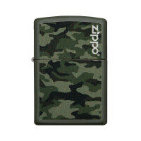 Zippo 3-color Woodland Camo US Army WWII Sturmfeuerzeug...