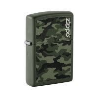 Zippo 3-color Woodland Camo US Army WWII Sturmfeuerzeug Feuerzeug Lighter D-Day