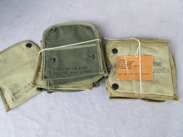 Original US Army Spare Parts Envelope Tasche M1 & .30 Cal. MG