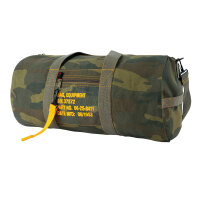 US Army Canvas Equipment Bag Woodland Camo