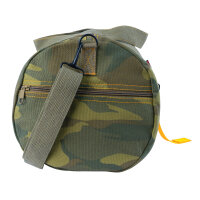 US Army Canvas Equipment Bag Woodland Camo