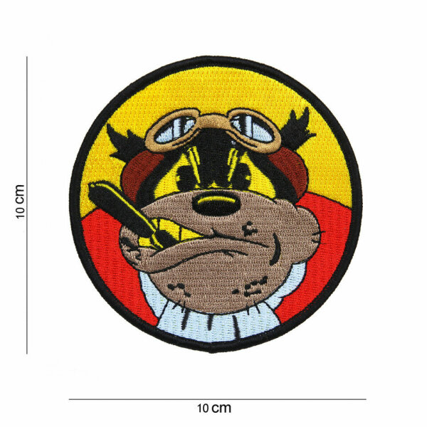 US Army Patch Flying Bulldog USMC VMS VMF-214 Scout Bombing Squadron WK2 WWII