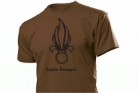 T-Shirt Fremdenlegion Legion Etrangere mit flammender...