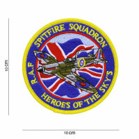 US Army Patch RAF Spitfire Squadron Heroes of the Sky...