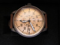 Luftwaffe Fliegeruhr ME109 Vintage Quartz Uhr