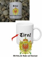 Tirol Austria Kaiserreich Monarchie KuK Kaffeetasse