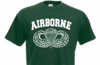 T-Shirt Airborne Wings US Army Paratrooper