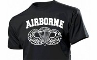 T-Shirt Airborne Wings US Army Paratrooper