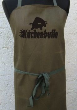 "Kitchenbull" HBT Apron #2