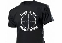 Sniper T-Shirt "This is my Peace Sign" 2