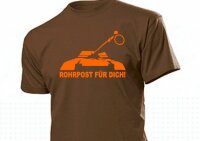 Rohrpost für Dich! Panzer Kanone Fun T-Shirt WH US Army