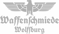 Waffenschmiede Wolfsburg Fahrzeug Aufkleber