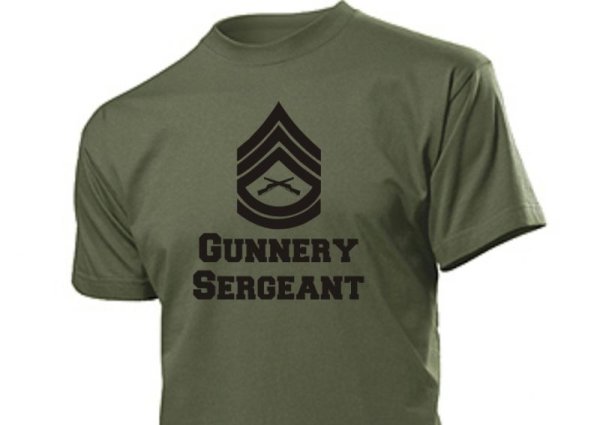 T-Shirt US Army Gunnery Sergeant