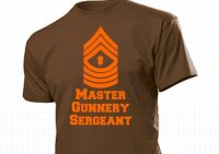 T-Shirt US Army Master Gunnery Sergeant