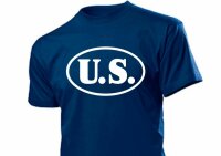 T-Shirt mit U.S. Ellipse