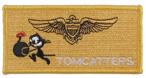 US Army Tomcatter Wildcat VF-31 Felix the Cat Naval Aviator Wing