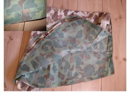 USMC Poncho Duck Hunter Camo wendbar Original