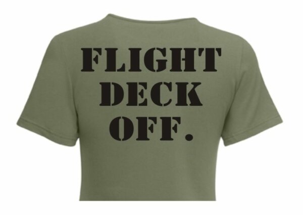 US Naval Aviation Shirt "Flight Deck Off."