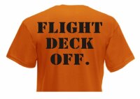 US Naval Aviation Shirt "Flight Deck Off."