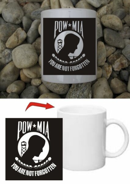 Pow Mia "You are not forgotten" Coffee Mug #2