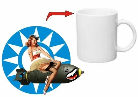 Pin-up Matrose Kaffeetasse