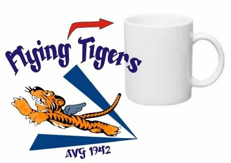 Pin-up Flying Tiger AVG Mug