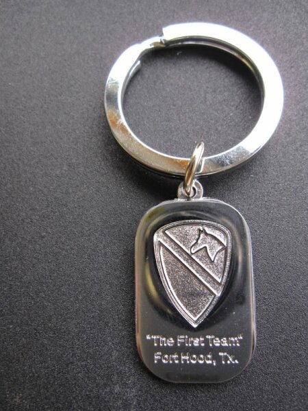 Dog Tag /  Key Ring 1st Cavalry Division