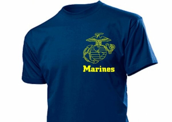 US Marines Corps Insignia Seals & Anchor Shirt