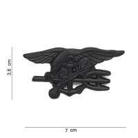 US Army Navy Seals Badge Insignia Mützenabzeichen Schwarz Silber Gold