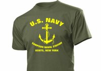 T-Shirt USNTS US Navy Sampson Training Center