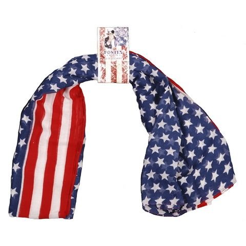 Scarf US Flag Little Star