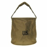 US Army Canvas Water Bucket