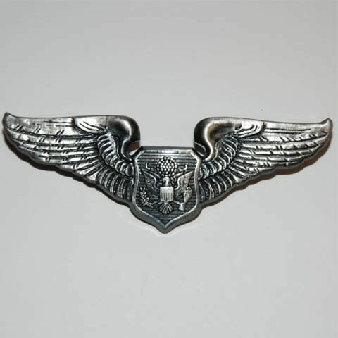 Airforce Pilot Wings Insignia Badge