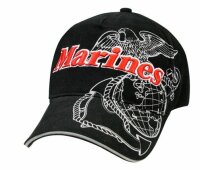 US Marines Baseball Cap USMC Insignia Globe Anchor