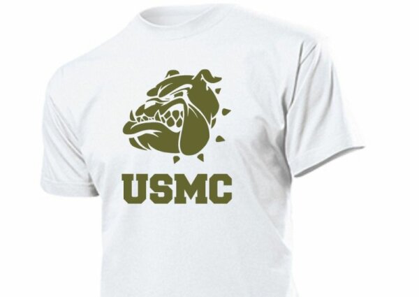 T-Shirt USMC Marine Corps Bulldog #1