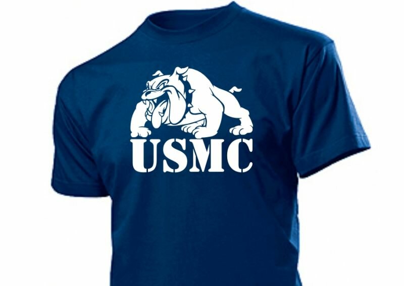 Marine 2024 bulldog shirt