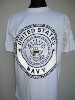 United States Navy T-Shirt Reflects Insignia