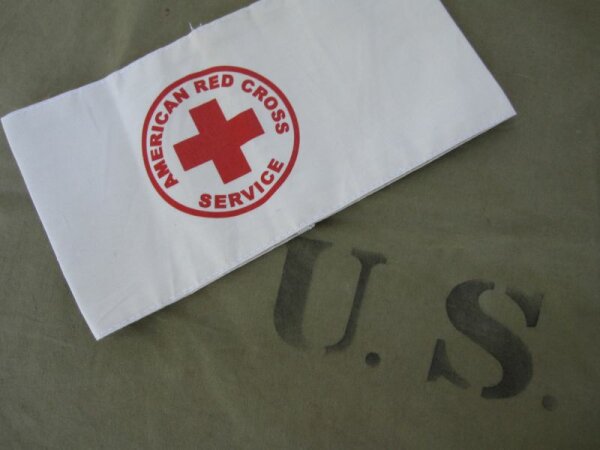 US Army Armbinde American Red Cross Service