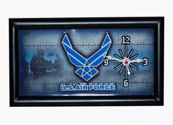 US Air Force USAF Insignia Watch Wall Clock