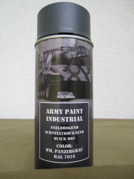 Wehrmacht Farbe RAL7016 Panzer Grau 400ml (1L-16,00¤)