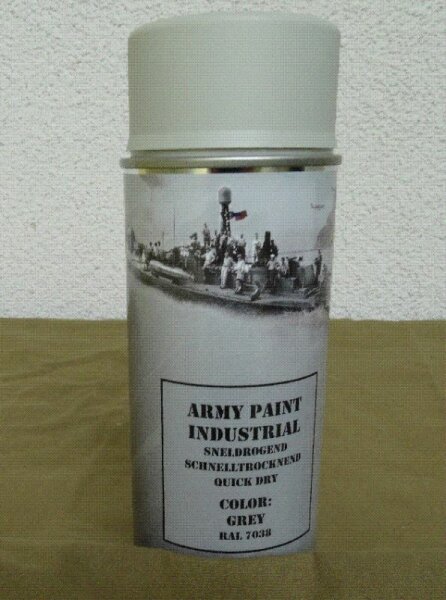 Wehrmacht Farbe RAL7038 Achatgrau Spraydose 400ml (1L-16,00¤)