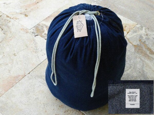 US Army Blue Denim Duffle Bag Barrack Bag M-1929