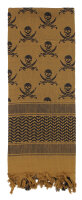 PLO Scarf Shemagh Skulls