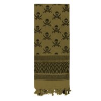 PLO Scarf Shemagh Skulls