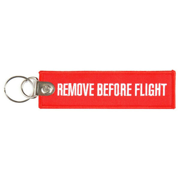 1 pcs Key Chain Remove before Flight