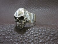 Schädel Skull Totenkopf Memento Mori 925 Sterling Ring